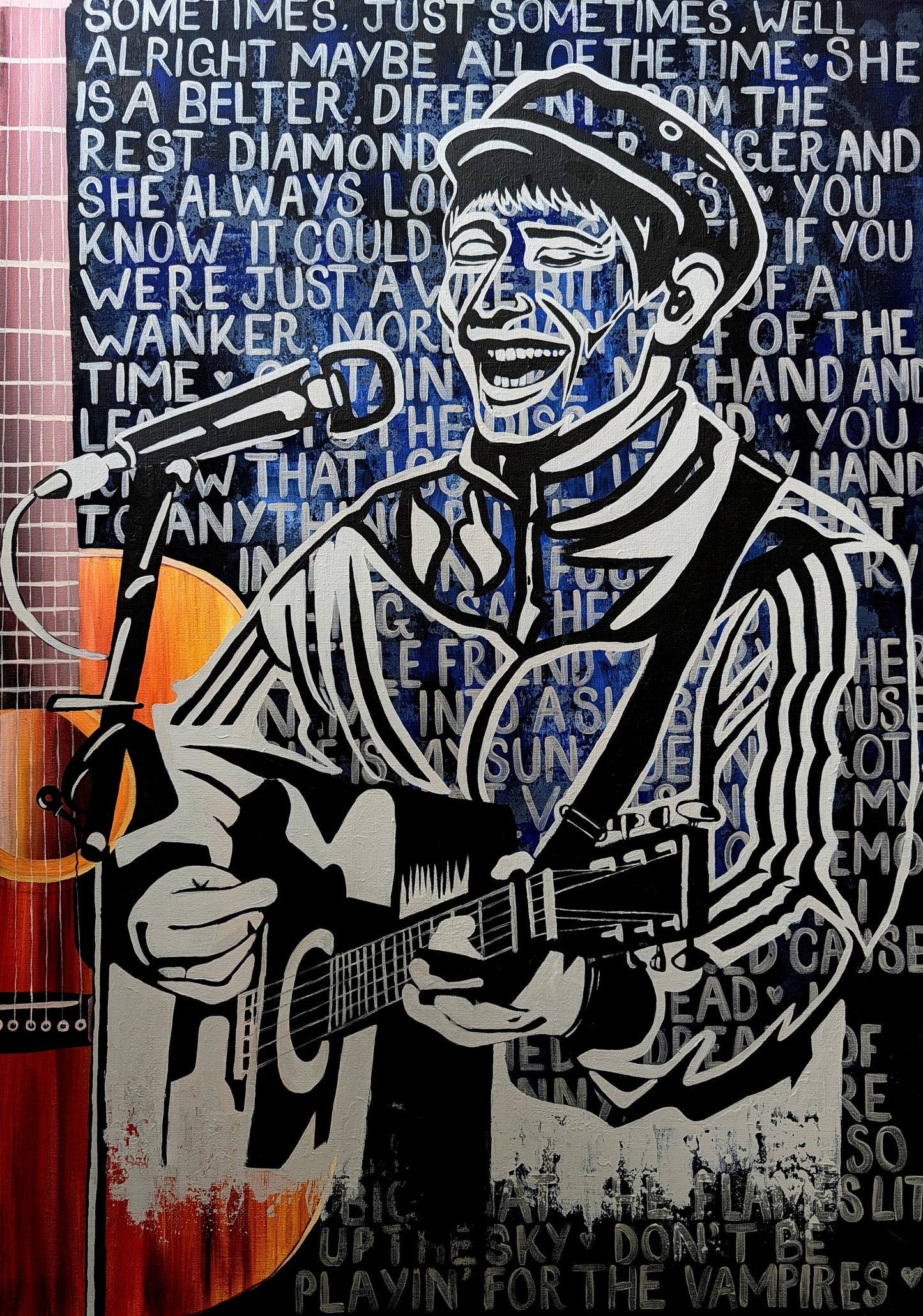 Gerry Cinnamon Wall Print