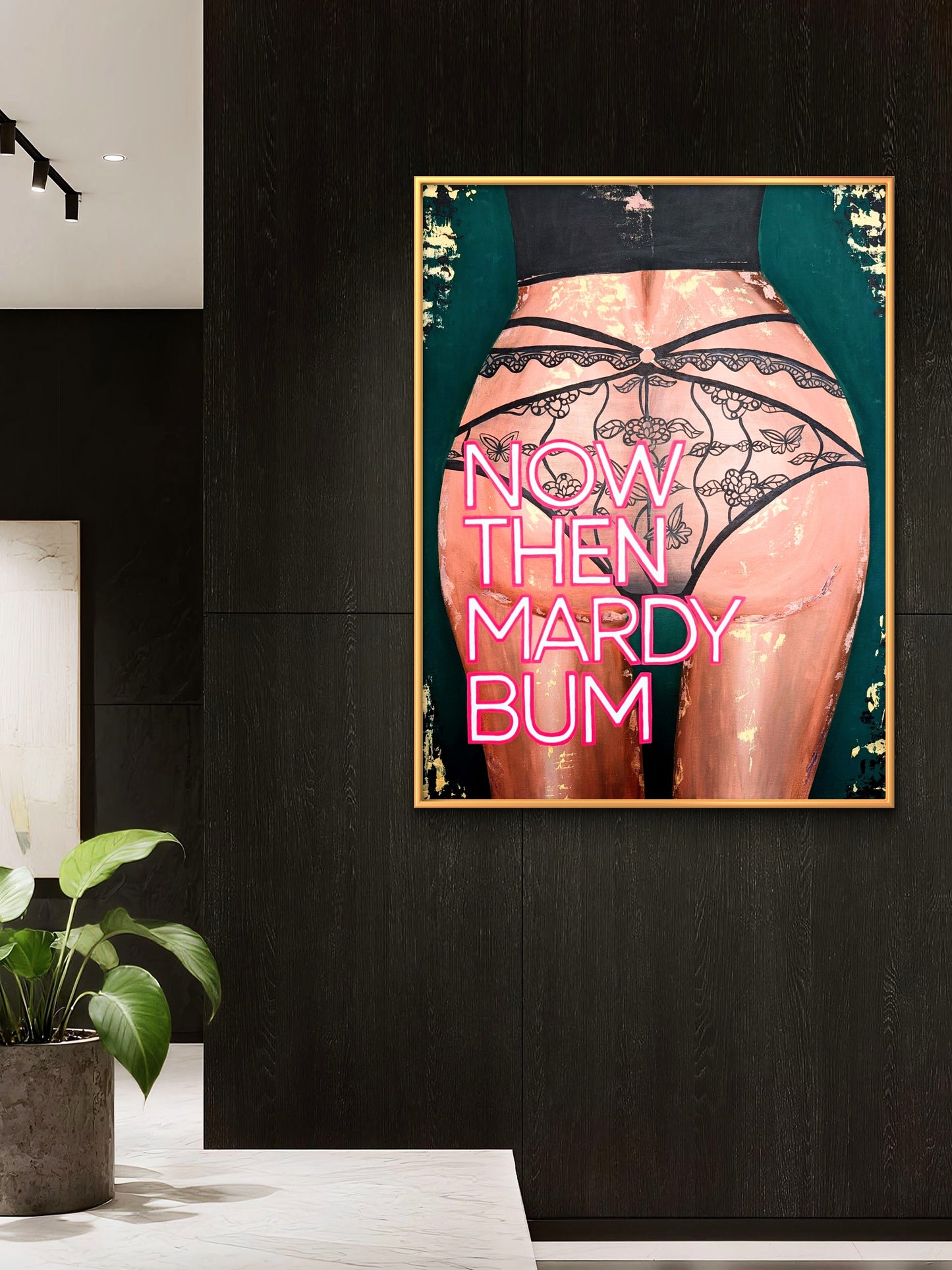 Mardy Bum Wall Print