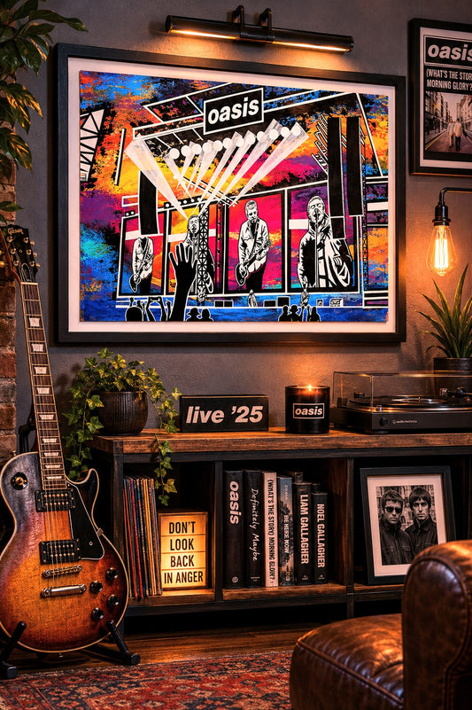 Live 25 Wall Print