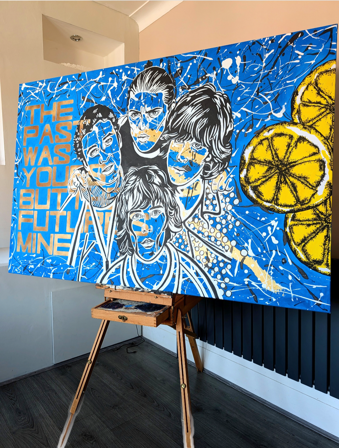 The Future's Mine Wall Print