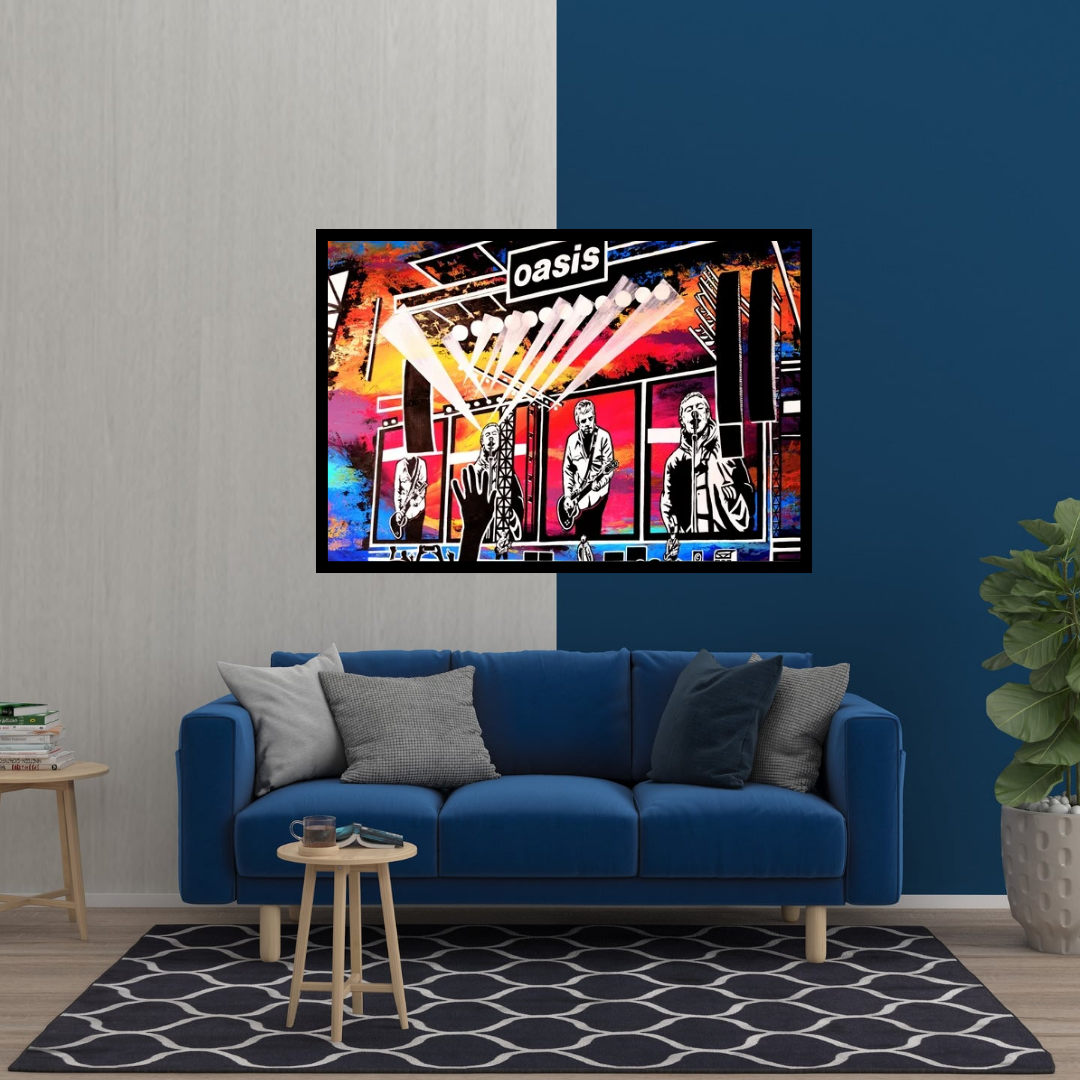 Live 25 Wall Print