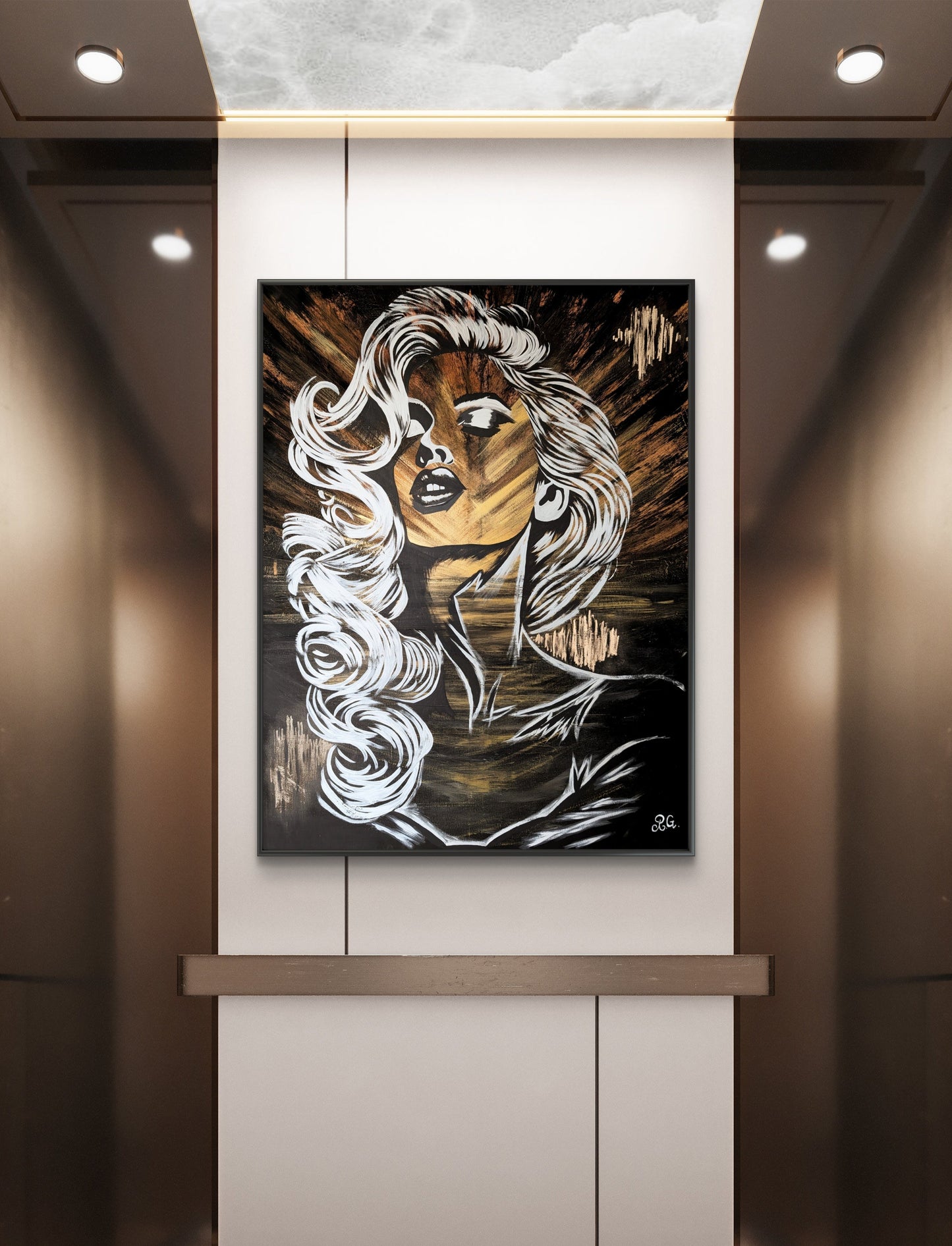 Aurelia Wall Print