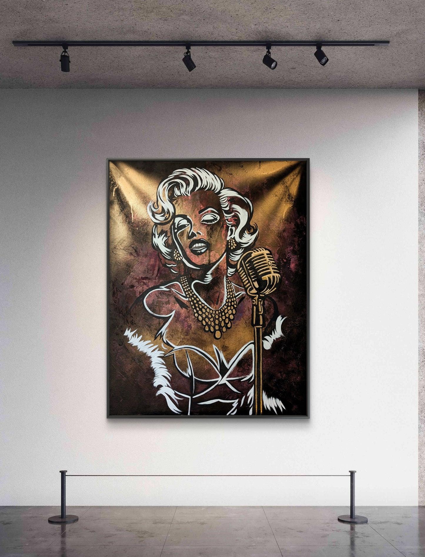 Who the f*ck is Marilyn? THIS is Marilyn! Wall Print