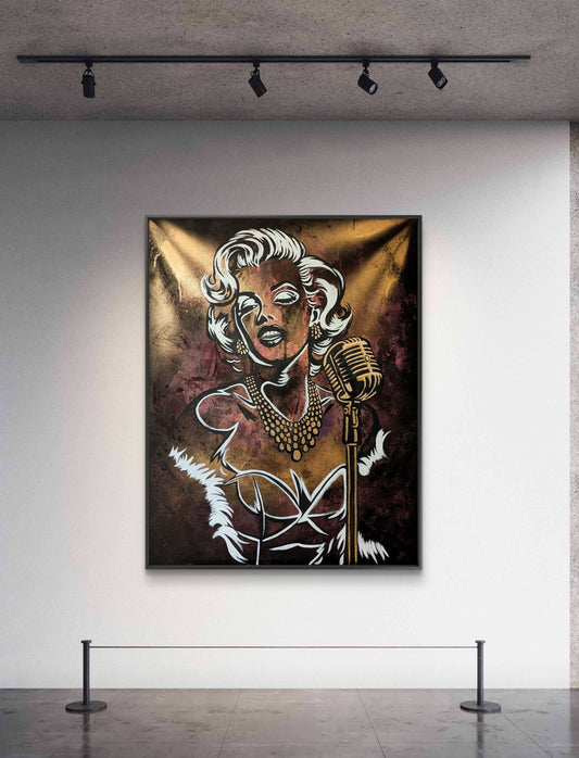 Who the f*ck is Marilyn? THIS is Marilyn! Wall Print
