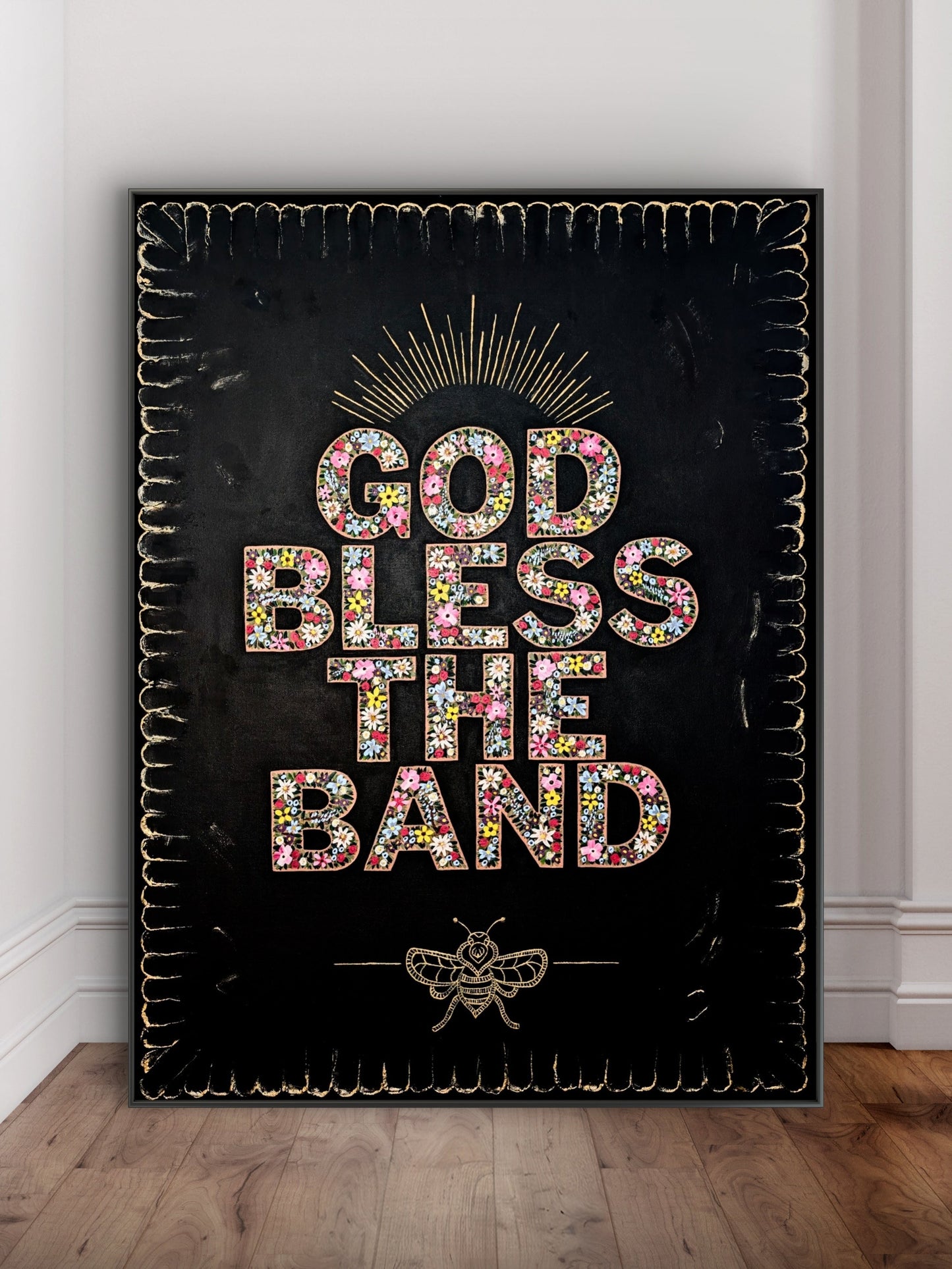 God Bless The Band Wall Print