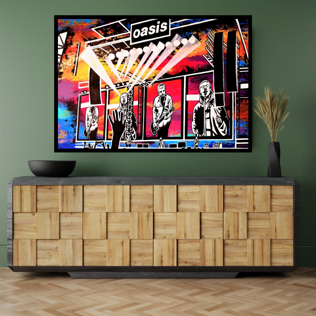 Live 25 Wall Print