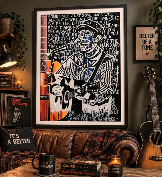 Gerry Cinnamon Wall Print