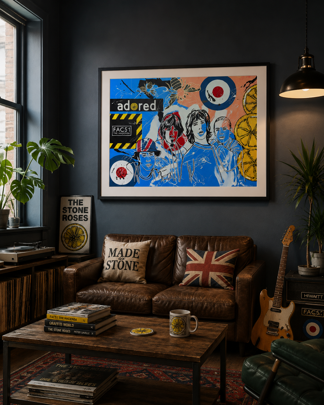 Made Of Stone Wall Print
