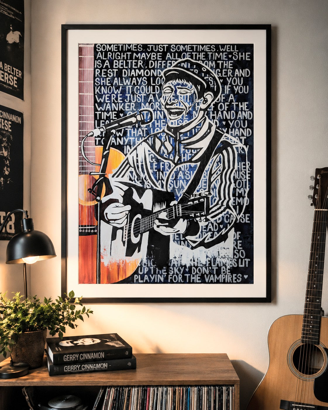 Gerry Cinnamon Wall Print